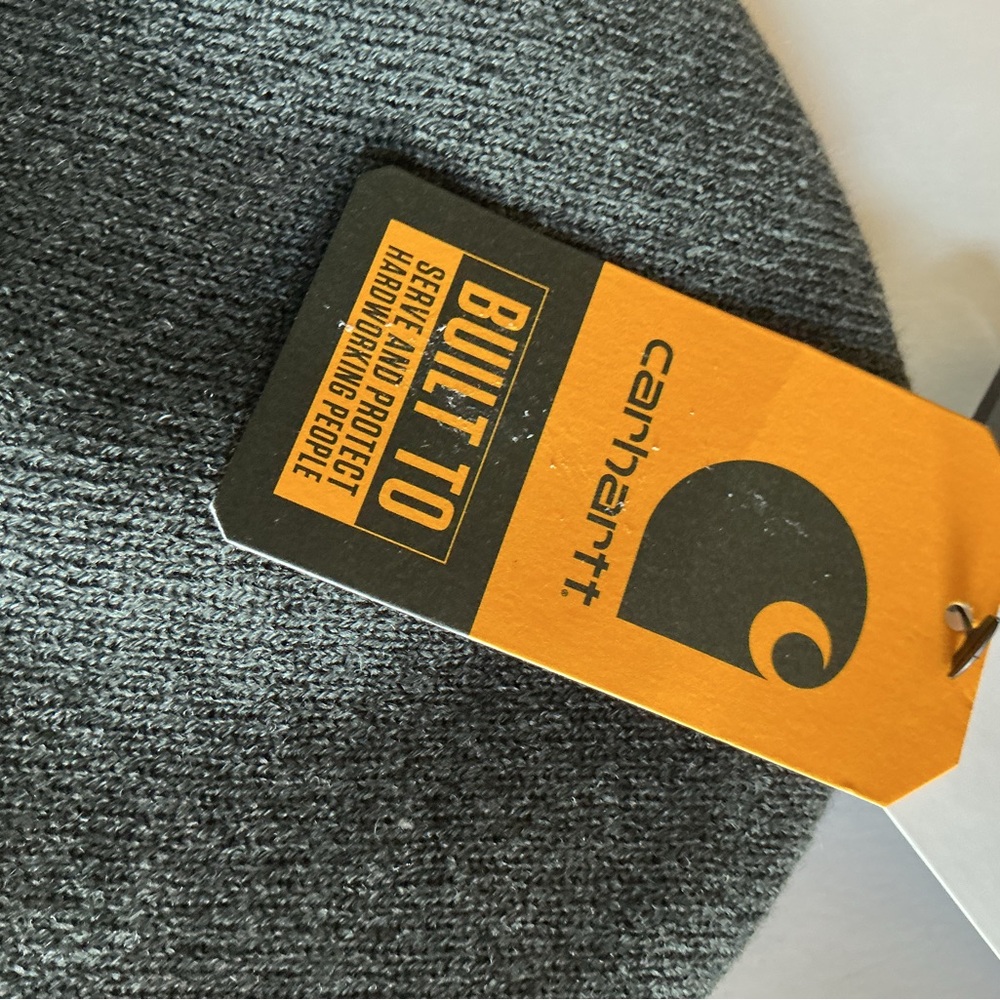 Carhartt MainFright Knit Beanie Gray NWT